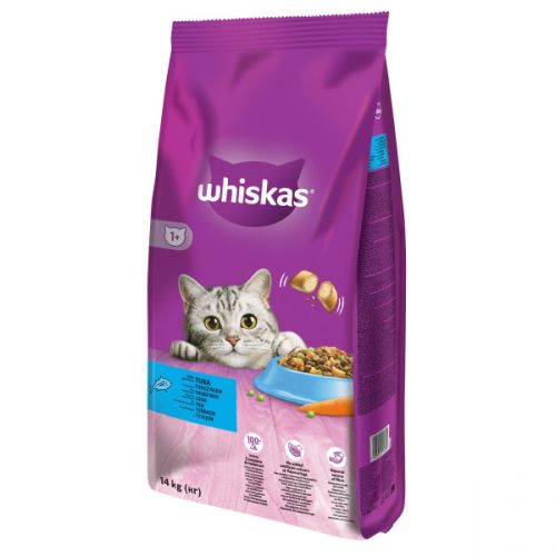 Whiskas 14kg Macska Száraztáp TÖBB ÍZ ÉS KOROSZTÁLY